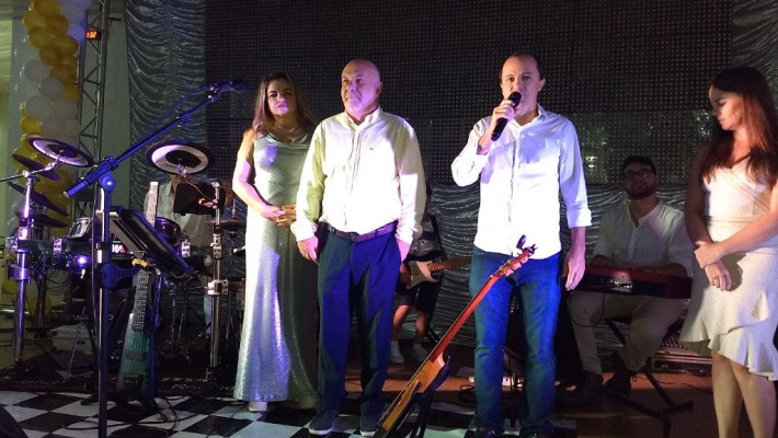 REVEILLON E INAUGURAÇÃO DO SALÃO DE FESTAS