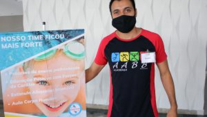 1º Treinamento AABB Pará de Minas – Natação Sistema Positivo