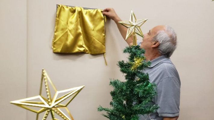 Reinauguração da Academia