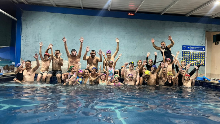 NATAÇÃO INFANTIL COM OS PAIS